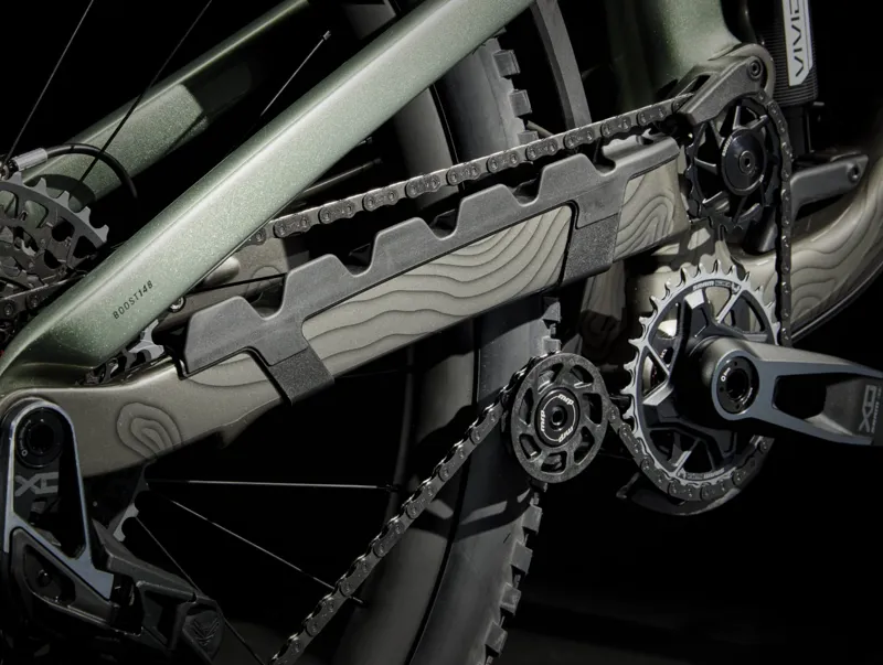 Trek Slash 9.9 XO AXS Gen 6 Full Suspension Mountain Bike 2024 in Lichen Green-8